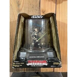 Star Wars Episode III Revenge Sith titanium diecast General grievous figure